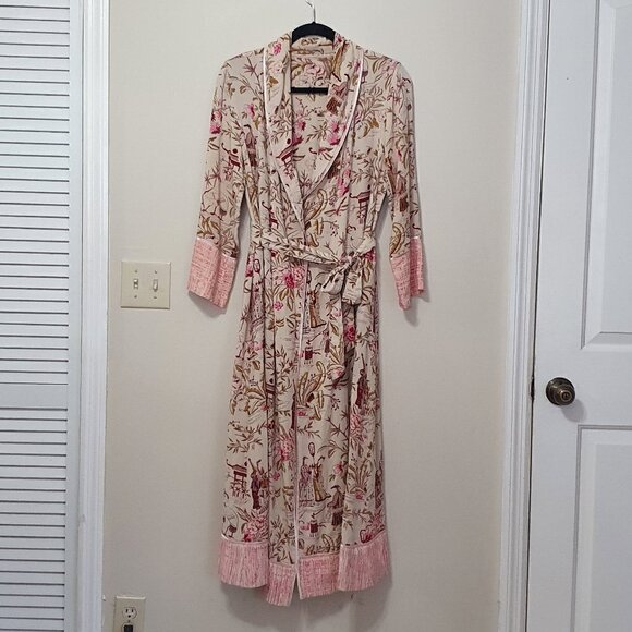Soft Surroundings Wrap Around Kimono Dress - Picture 1 of 11